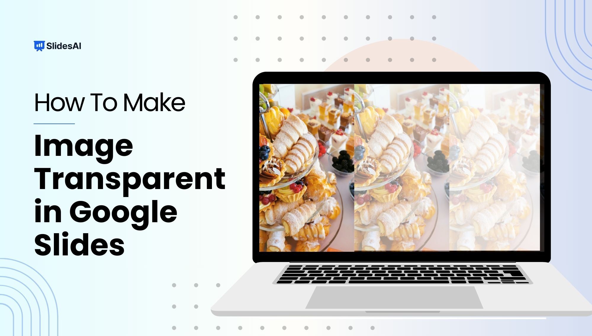 how to make an image transparent in google slides