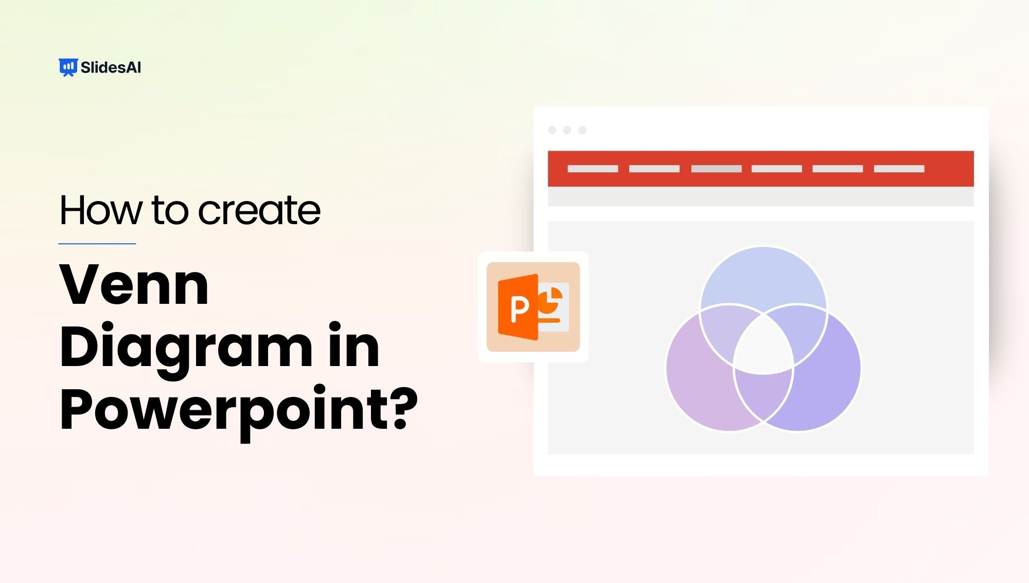 Creating Venn Diagram in PowerPoint