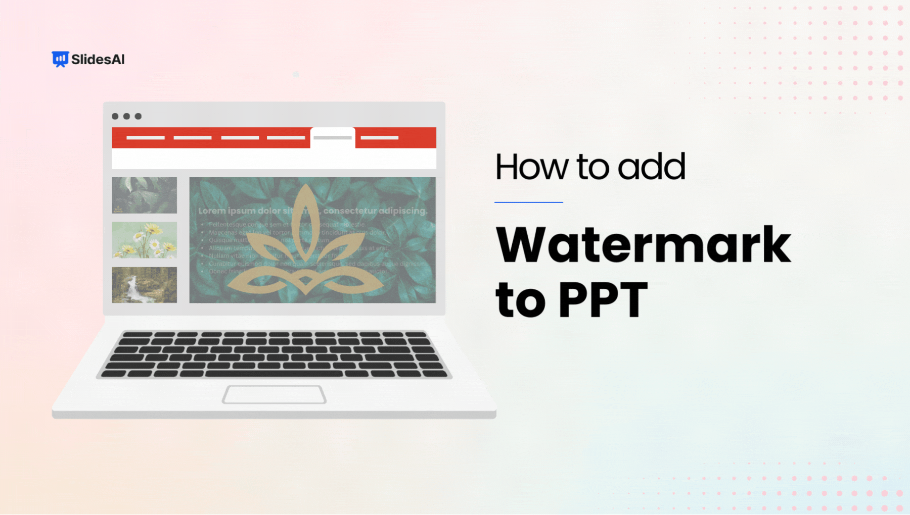 How to Add a Watermark to PowerPoint Slides
