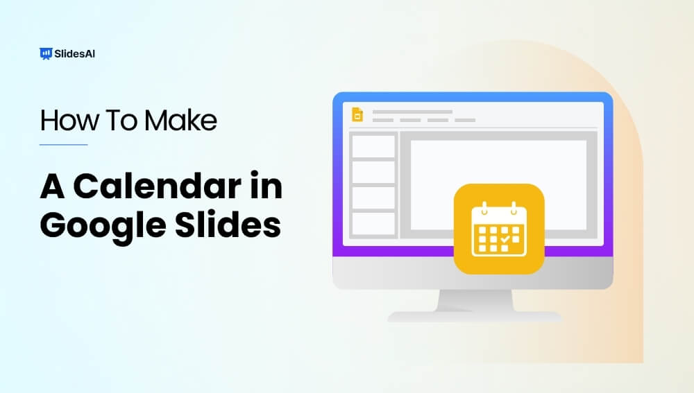 How to Make a Calendar in Google Slides