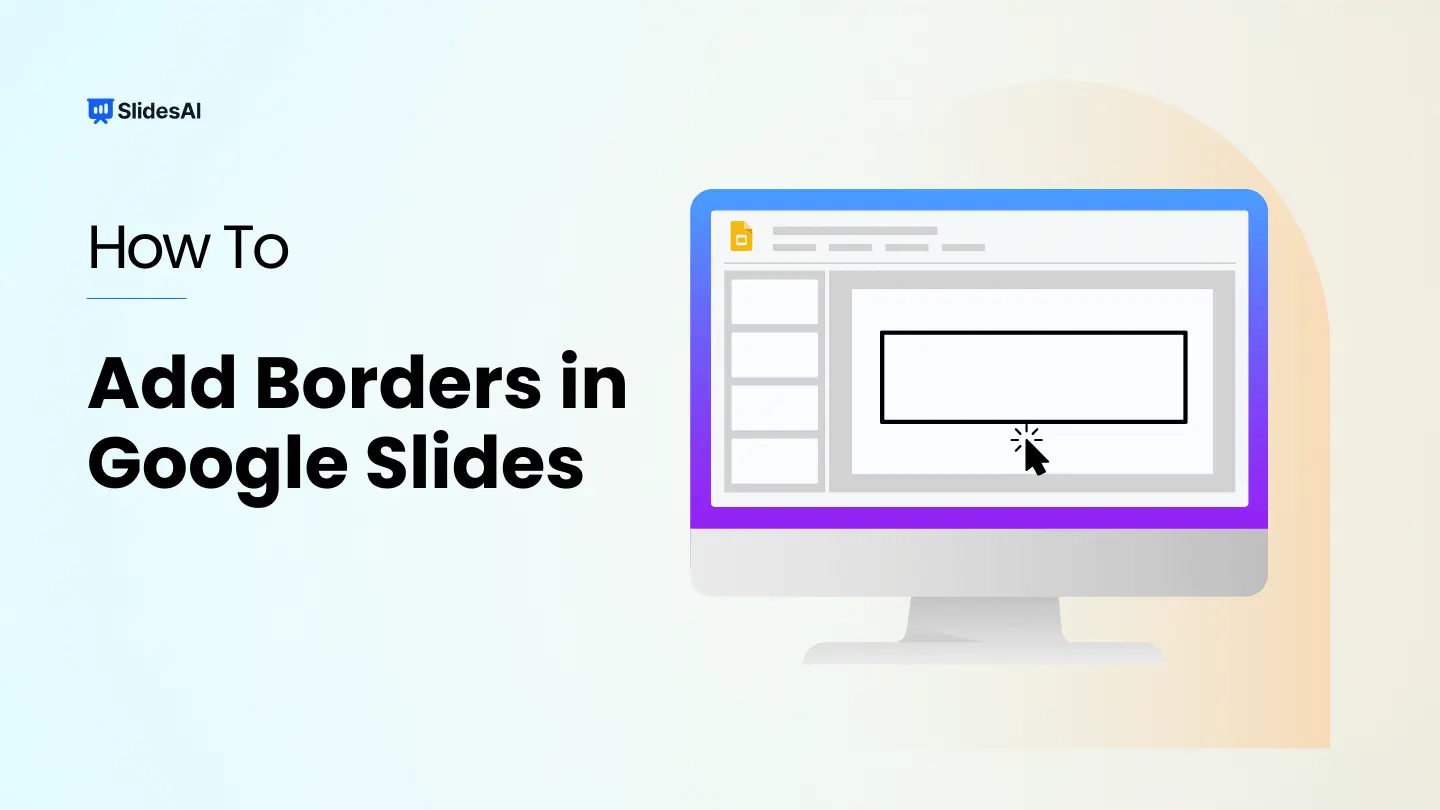 how to add borders in google slides