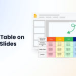 How to Make a Table on Google Slides
