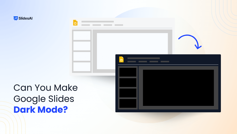 Can You Make Google Slides Dark Mode