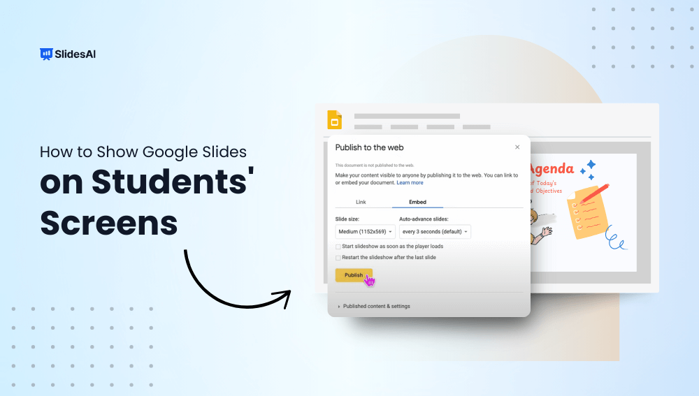How to Show Google Slides on Students Screens