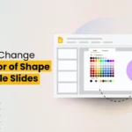 How to Change the Color of Shape in Google Slides