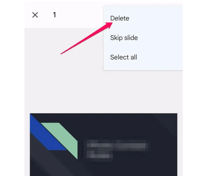 How to Delete a Google Slide From Android