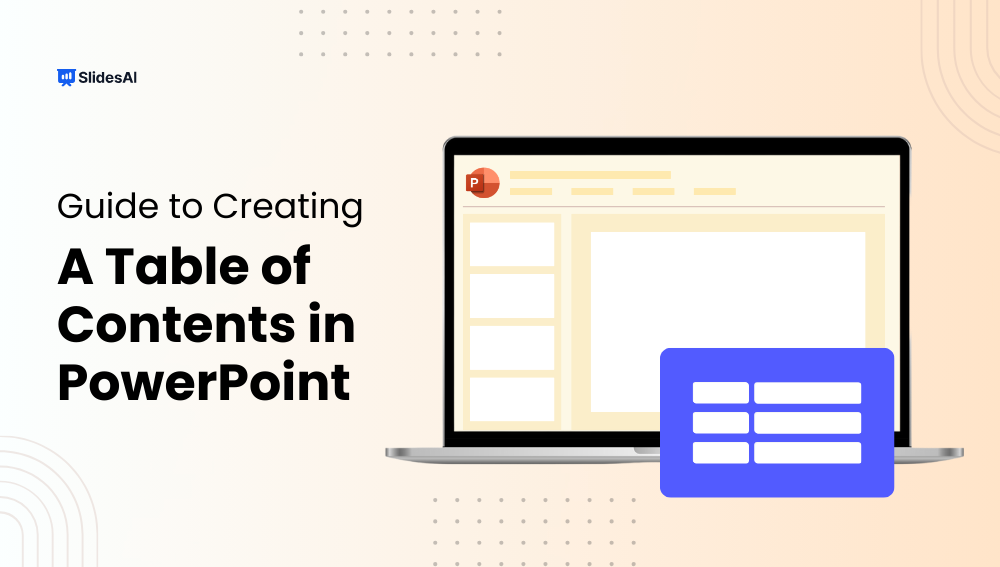 How to Create a Table of Contents for PPT Step-by-step Guide