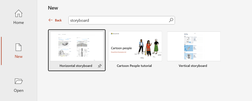 Select a Template