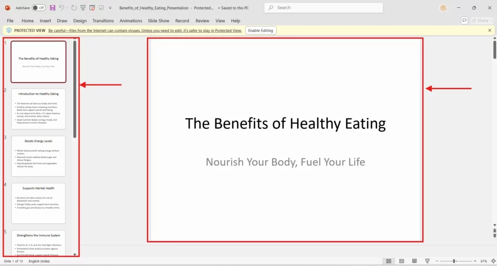 chatgpt generated powerpoint presentation