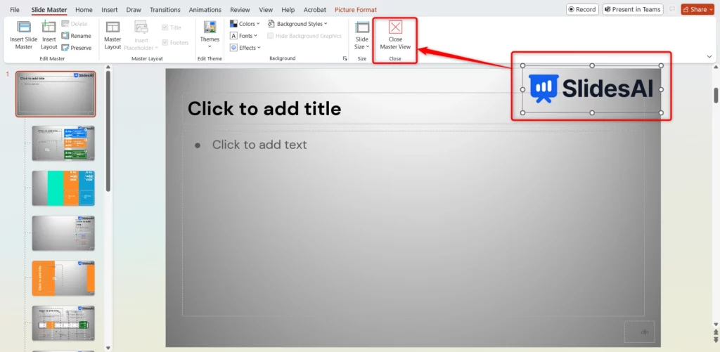 D Inserting Logos or Branding Elements