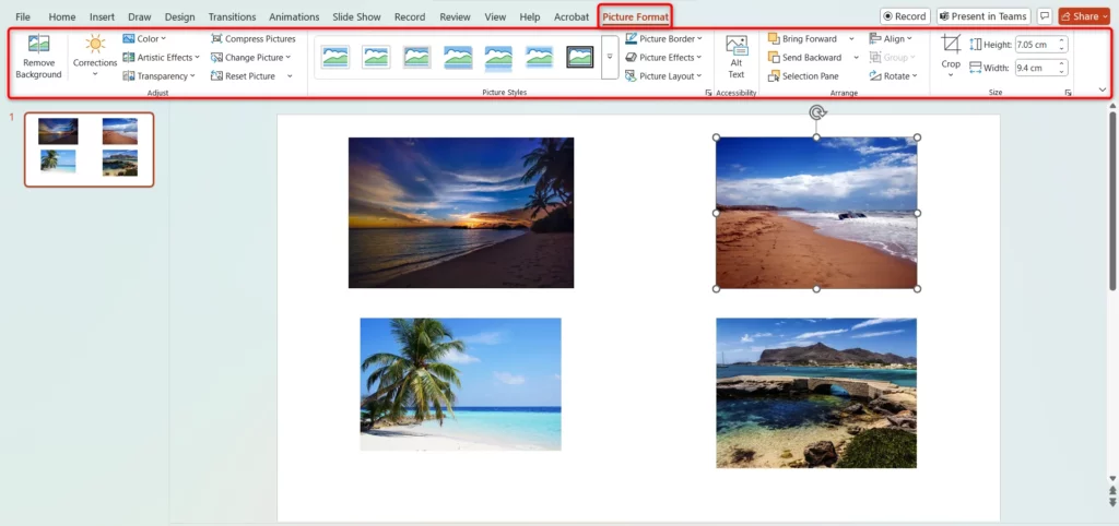 Use Additional Editing Tools in PowerPoint