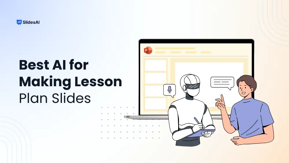 best ai for making lesson plan slides